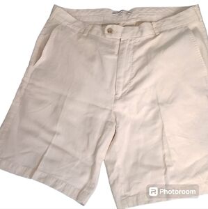 Men's shorts by Peter Millar, Seaside Linen-silk blend, stone, sz 36 NWOT